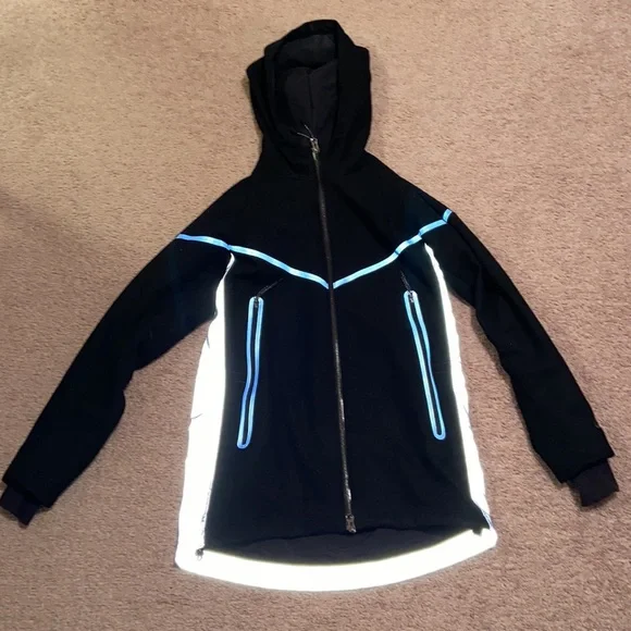 Nike Jackets Coats Nike Wool Reflective Running Jacket Mens
